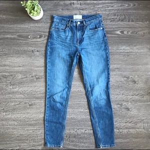 Everlane high rise skinny jeans